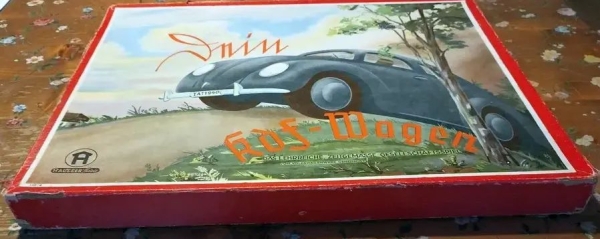 Hauser "Dein KdF-Wagen" Volkswagen KdF Gesellschaftsspiel mit Originalkarton (4981)